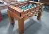 MESA DE PEBOLIM 1,40 X 0,90 MADEIRA MACIÇA CAXETA
