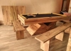 MESA DE BILHAR E JANTAR 2,00 x 1,20 MADEIRA MDF