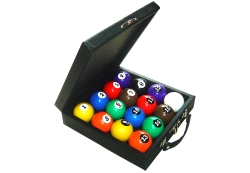 Jogo Bolas De Bilhar Snooker Sinuca 52mm 16 Peças - R$ 194,9