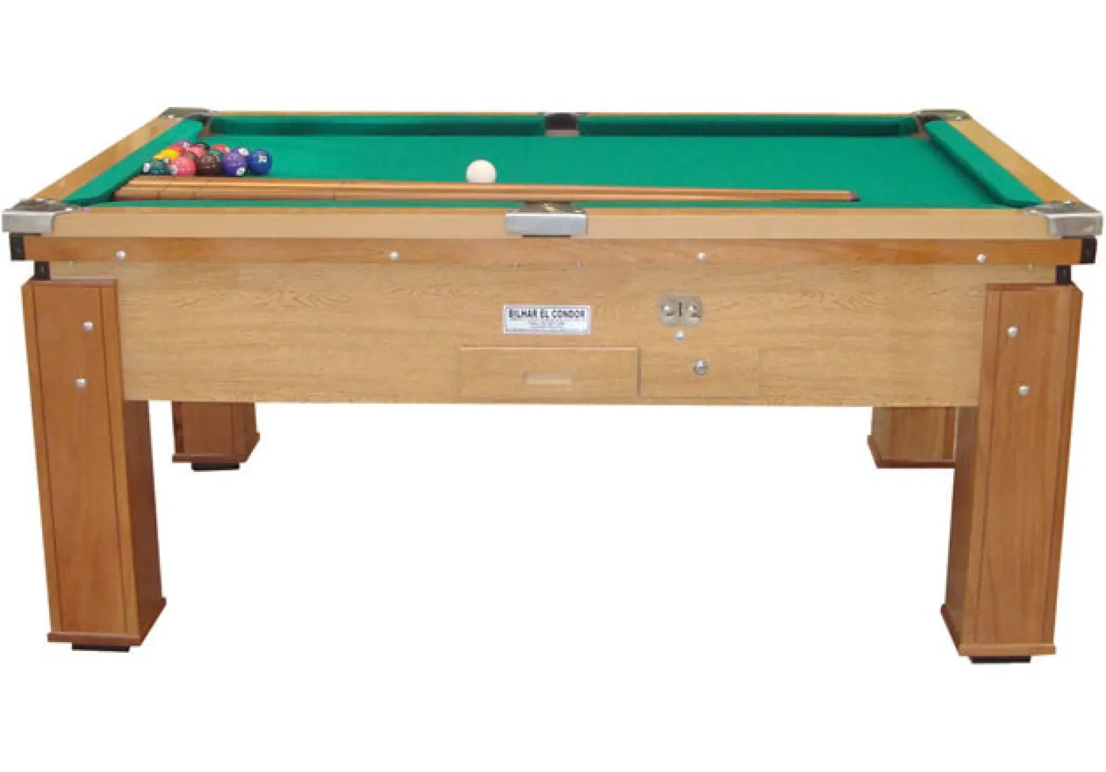 Mesinha de Sinuca Infantil Snooker Brilhar Com 02 Tacos - Sinuca